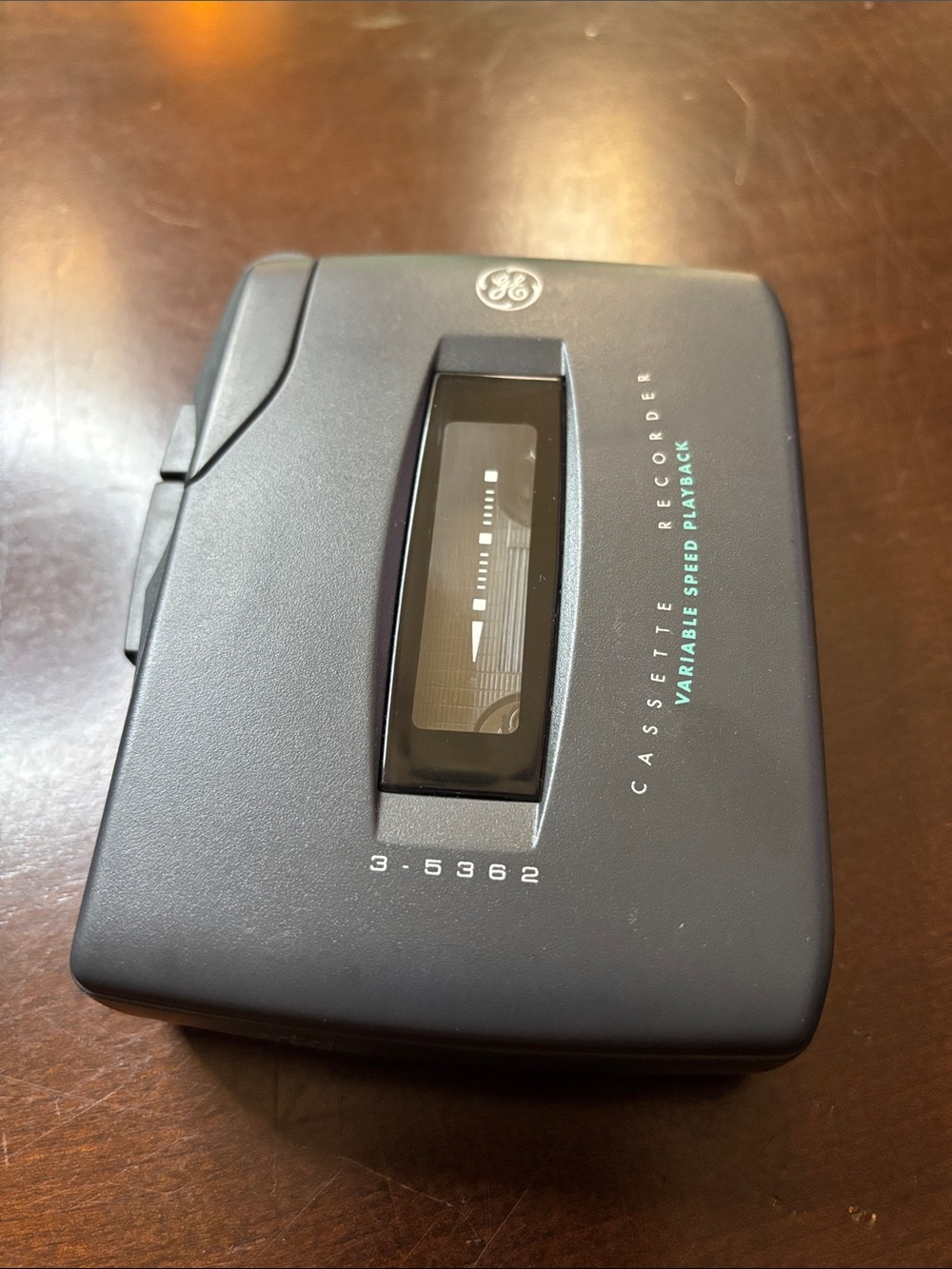 GE Portable Cassette Recorder